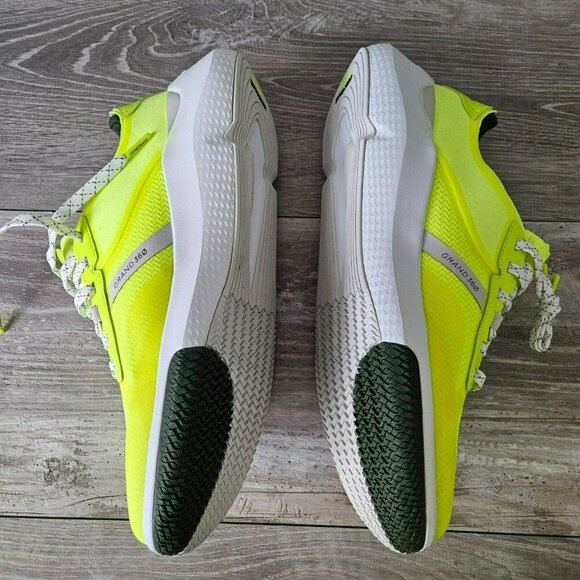 Cole Haan Zerogrand Neon Yellow Mens Winner Tennis Sneaker Size 10 Shoe C34012 - Picture 11 of 16